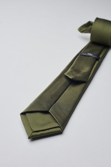 Мужской галстук Зеленый фактурный