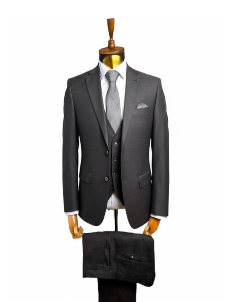 Костюм MAZALTOVMAN 3-ка премиум Коричневый фактурный