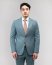 Яркий мужской костюм 2-ка Mazaltovman бирюзовый