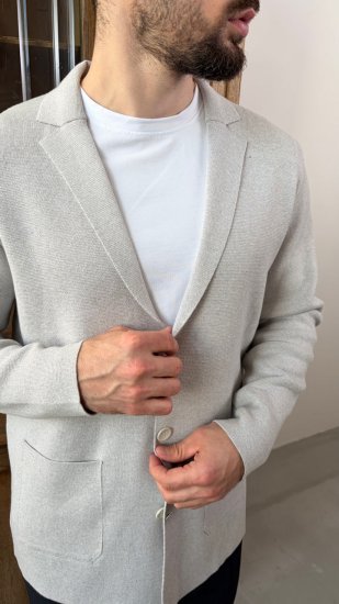 Кардиган AMT Бежевый фактурный